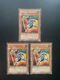 Yugioh Hayabusa Knight PSV-086 Rare 1st Edition HP X3 - Image 1