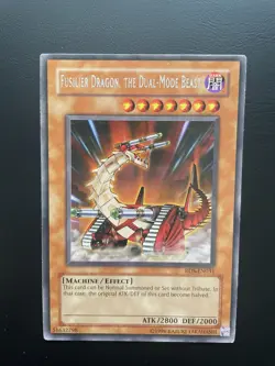 Yugioh Fusilier Dragon, The Dual-Mode Beast RDS-EN031 Unlimited Edition Rare LP - Image 1