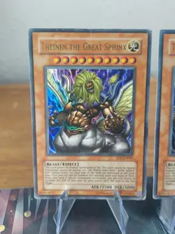 3x Yu-Gi-Oh Exclusive Movie Pack #EP1-EN001 Thienen The Great Sphinx MP/HP - Image 2