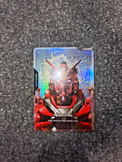 Gundam TCG Card Game Dual Impact Foil Resource GD02 C+ R-013 Red Gundam - Image 2