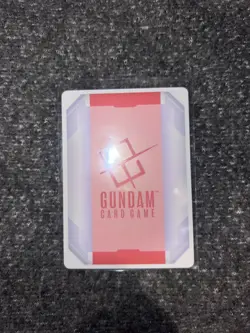 Gundam TCG Card Game Dual Impact Foil Resource GD02 C+ R-013 Red Gundam - Image 3