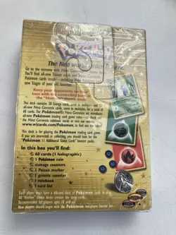 Pokemon Neo Genesis Hotfoot Theme Deck 2000 WOTC Vintage TCG Cards - Image 2
