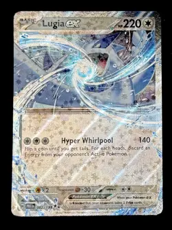Pokemon TCG Lugia EX Double Rare Holo Card 082/131 Prismatic Evolutions NM - Image 1