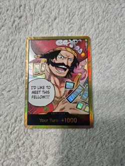 DON!! Card (Gol.D.Roger) Carrying On His Will Foil English OP-13 - Image 2
