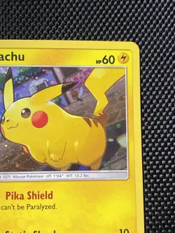 Pikachu - SM157 - SWIRL Pokemon Sun & Moon Promo Holo Rare Card LP/NM - Image 3