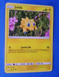 4x Joltik 47/181 Pokemon card SM Team Up common NM - Image 1