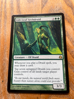 Gilt-Leaf Archdruid Morningtide Regular Unused not going to find them like this! - Image 1