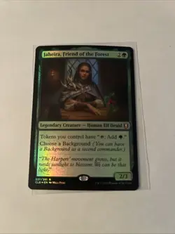 Jaheira, Friend of the Forest Commander Legends: Battle for Baldur's Gate Foil - Image 1