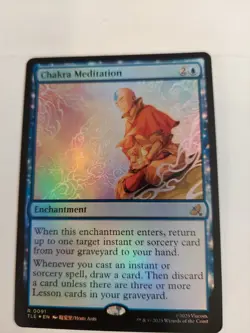 MTG Chakra Meditation 0091 Foil Avatar The Last Air Bender TLE - Image 1