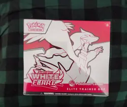Pokemon TCG White Flare Pokemon Center Elite Trainer Box ETB - NEW SEALED - Image 1