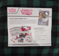Pokemon TCG White Flare Pokemon Center Elite Trainer Box ETB - NEW SEALED - Image 2