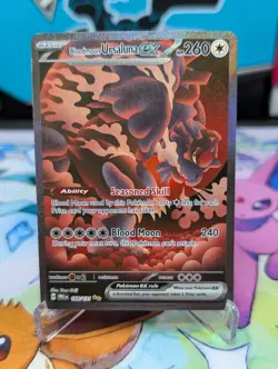 Pokemon Bloodmoon Ursaluna ex 168/131 Sv: Prismatic Evolutions SIR - Image 1
