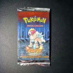 Pokemon TCG Neo Revelation *1st Edition* Booster Pack Factory Sealed - Entei Art - Image 1
