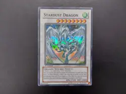 Yugioh - Stardust Dragon DP08-EN014 Super Rare 1st Edition - Image 1