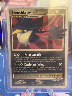 Honchkrow LV.X Holo Pokemon Card 132/132 Secret Wonders Series HP/ DMG - Image 1