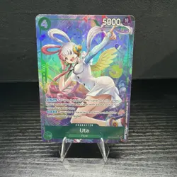Uta (Alt Art) OP13-023 SR Carrying on His Will - ONE PIECE Card Game ENGLISH - Image 1