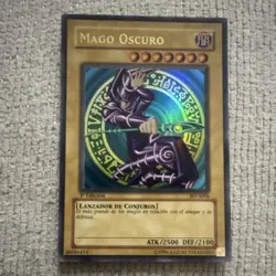 Konami Mago Oscuro BIY-S006 Spellcaster Holo 1st Edition Yu-Gi-Oh! Card - Image 1