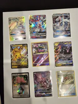 Pokemon Card Lot Rare 9 Cards - Image 1