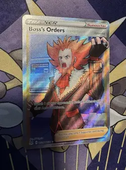 Pokemon Boss’s Orders TG24/TG30 Lost Origin Trainer Gallery Holo Rare Card - LP - Image 2