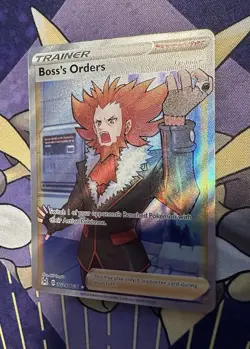 Pokemon Boss’s Orders TG24/TG30 Lost Origin Trainer Gallery Holo Rare Card - LP - Image 3