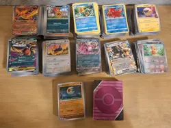 1200+ Pokemon Bulk Card Lot! Many Ultra Rares, Holos, Pokeball Reverse, Rares,UC - Image 1