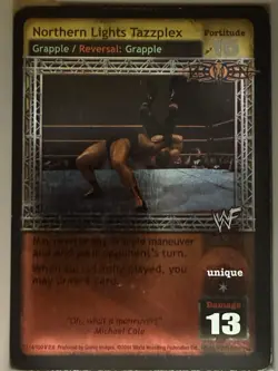 Tazz Superstar Cards WWF WWE Raw Deal CCG TCG Lot of 10/7 Foil NM - Image 5