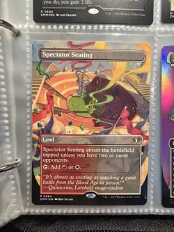 MTG - Spectator Seating - Full Art - Image 1