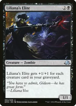 1x Liliana's Elite - NM English MTG - Eldritch Moon - Image 1