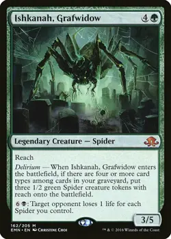 1x Ishkanah, Grafwidow - NM English MTG - Eldritch Moon - Image 1