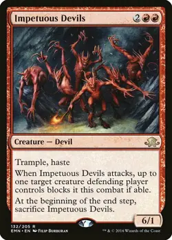 1x Impetuous Devils - NM English MTG - Eldritch Moon - Image 1