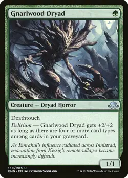 1x Gnarlwood Dryad - NM English MTG - Eldritch Moon - Image 1