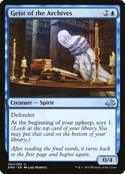 1x Geist of The Archives - NM English MTG - Eldritch Moon - Image 1