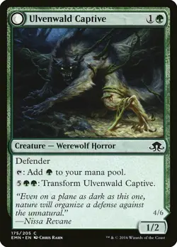 1x Ulvenwald Captive // Ulvenwald Abomination - NM English MTG - Eldritch Moon - Image 1