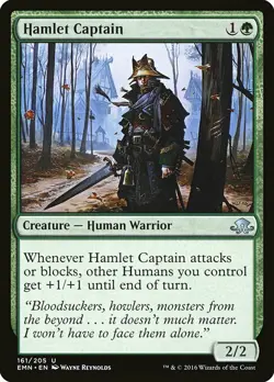 1x Hamlet Captain - NM English MTG - Eldritch Moon - Image 1
