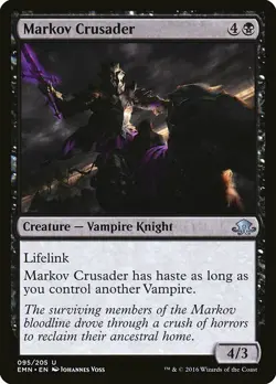 1x Markov Crusader - NM English MTG - Eldritch Moon - Image 1