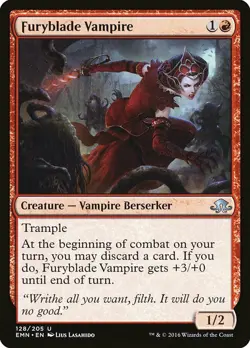1x Furyblade Vampire - NM English MTG - Eldritch Moon - Image 1