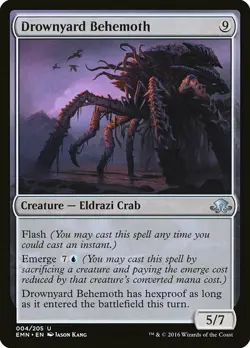 1x Drownyard Behemoth - NM English MTG - Eldritch Moon - Image 1