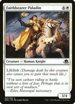 1x Faithbearer Paladin - NM English MTG - Eldritch Moon - Image 1