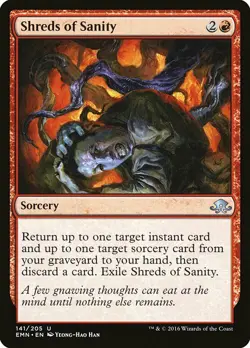 1x Shreds of Sanity - NM English MTG - Eldritch Moon - Image 1