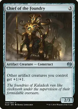 1x Chief of the Foundry - NM English MTG - Kaladesh - Image 1