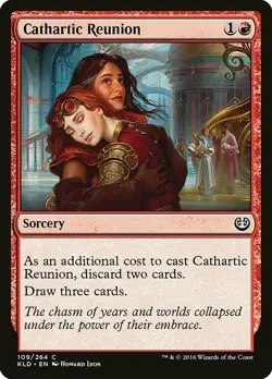 1x Cathartic Reunion - NM English MTG - Kaladesh - Image 1