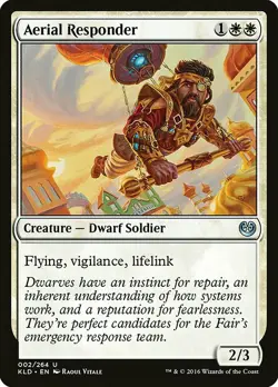 1x Aerial Responder - NM English MTG - Kaladesh - Image 1