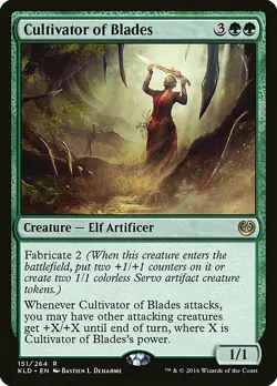 1x Cultivator of Blades - NM English MTG - Kaladesh - Image 1
