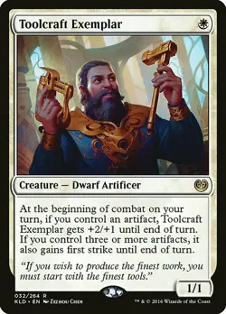 1x Toolcraft Exemplar - NM English MTG - Kaladesh - Image 1