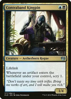 1x Contraband Kingpin - NM English MTG - Kaladesh - Image 1
