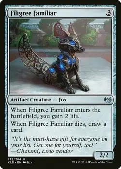 1x Filigree Familiar - NM English MTG - Kaladesh - Image 1