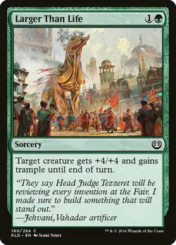 1x Larger Than Life - NM English MTG - Kaladesh - Image 1