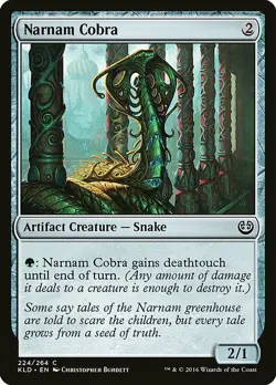 1x Narnam Cobra - NM English MTG - Kaladesh - Image 1