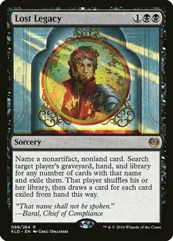 1x Lost Legacy - NM English MTG - Kaladesh - Image 1