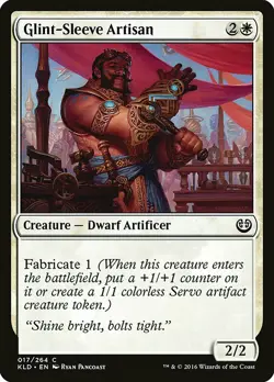 1x Glint Sleeve Artisan - NM English MTG - Kaladesh - Image 1